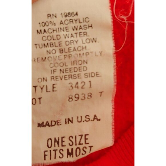 Vintage Christmas Nightgown OSFM S-XL Red Christmas Bears Cat Glitter Retro - Picture 9 of 10